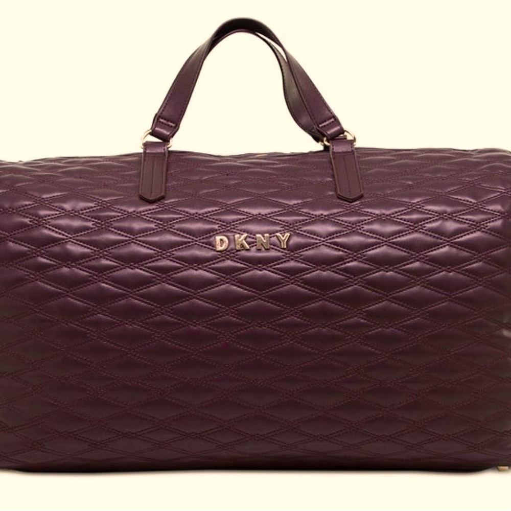 DKNY Allure Quilted Travel Set (Includes Backpack & Duffle Bag)